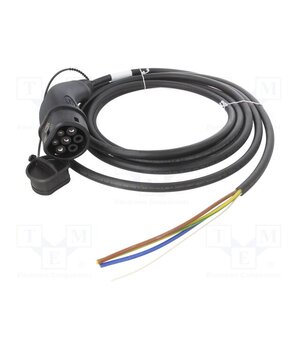 8811508008880A1 EMobility: cable; 1x0.5mm2,3x6mm2; 250VAC; 7.4kW; IP44; 5m; 32A PQU2oqC9hNKbe4EhxuEMpn8FBo4aV5hebhKaEAU8_Mo