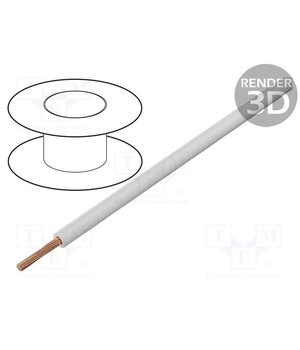 60.7004-29 Wire; FlexiVolt-E; 1x0.5mm2; stranded; Cu; PVC; white; 500V; 100m IMtXbbX7yKXGN96r9v6TFXJhEtXQsGJPH1_fW3T_hJ0