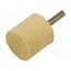 001236160 Grinding pin; for polishing metals; felt; plunger; Granularity: 6 Fp9ZZudmXd0Cc6SNzJNhcKcWxzOLiHxSmbGcK0mWVAA