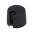 A1020069 Knob; with pointer; plastic; Øshaft: 6mm; Ø20x16mm; black; A10 CAQpvDwWMbC8zhhSPEqcaooS_UvFC5ur0qYjhBEH6f0