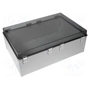 CAB PC 604022 T Enclosure: wall mounting; X: 600mm; Y: 400mm; Z: 220mm; CAB; grey L-zUIagiSqvpcbY7LhuntYA-HKyjbOWvOcq5z-Awqb4
