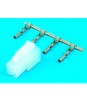 SASLĒGVIETAS 4pin Sieviešu 4,2 mm, 5A 250VAC

 CJL7404.jpg