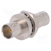 J01005A0007 Coupler; BNC socket,both sides; straight; 75Ω; PTFE; gold-plated oZEmvrtYvvNIvd4MBfJf3DszfQp44ihIEan4L7qYCD8