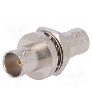 J01005A0007 Coupler; BNC socket,both sides; straight; 75Ω; PTFE; gold-plated oZEmvrtYvvNIvd4MBfJf3DszfQp44ihIEan4L7qYCD8