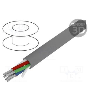 1896/6C SL001 Wire; Alpha Essential C&C; 6x20AWG; unshielded; 300V; 305m; Cu TQV0aA1adtafrVpshz7cJZ9HaBGfC3hUa7BMzPfMlfY