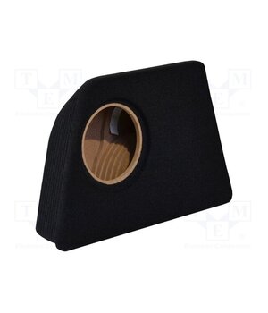 FBALFA03 Car loudspeaker enclosure; MDF; black; 200mm; Grooving: 222mm UZqHBjRpiIaX46oLCStvHCs5i3sZb3m0yrxWaIC6Fwc
