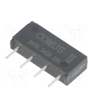 3570.1419.121 Relay: reed switch; Ucoil: 12VDC; SPST-NO; 500mA; max.200VDC; 10W 0DfrSh0Sa0hQfaU1wFBPSKB-uAuY3FS4lsZc_CQ8C_Q
