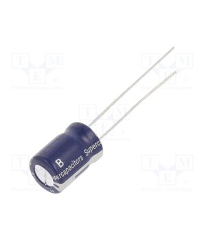 B0810-2R5105-R Supercapacitor; THT; 1F; 2.5VDC; -20÷80%; Ø10x31.5mm; 500mΩ; 4uA riwf-ggYMB6oOaeKpGfSkbdGVq42L0sLKJYZxTuhrmE