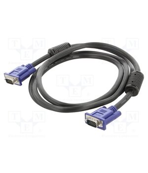 CG341AD-1.8 Cable; D-Sub 15pin HD plug,both sides; black; 1.8m; Øcable: 8mm XDlBKkguAiKieRigMwxFTmfF2Vz79-b--8rQA1mFWFA