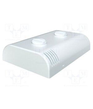 61.6052000 Enclosure: wall mounting; X: 80mm; Y: 120mm; Z: 25mm; ABS; white s3Dvz3_R9gY1TMKMOiyc6pR3LLf3CwAwhd3GiDpT1bY