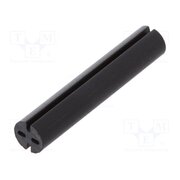 8GE04V80578 Spacer sleeve; LED; Øout: 5.1mm; ØLED: 5mm; L: 27mm; black; UL94V-0 Gnu7Yp2Hug2EthUMbrmohNzp19ePEtJ46u6-MphETwg