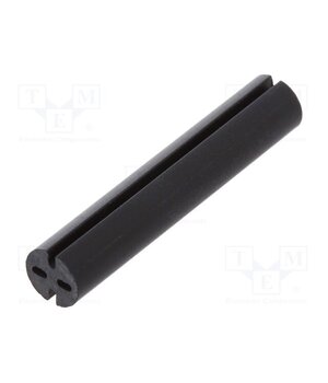 8GE04V80578 Spacer sleeve; LED; Øout: 5.1mm; ØLED: 5mm; L: 27mm; black; UL94V-0 Gnu7Yp2Hug2EthUMbrmohNzp19ePEtJ46u6-MphETwg