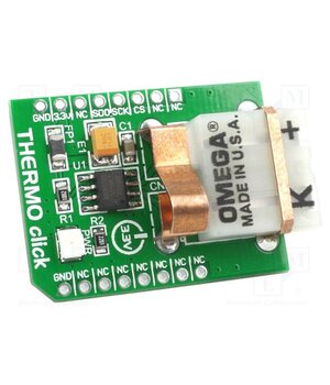 MIKROE-1197 Click board; prototype board; Comp: MAX31855K; thermocouple iTh4dBR-pbj0WU03rCQOYJk206HAtugA2roBRkCfVy4