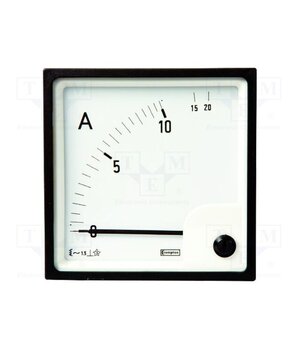 039-90201-0150-15A-0-15A Ammeter; on panel; I AC: 0÷15A; True RMS; Class: 1.5; 50÷60Hz Sl8MccdQg4fCdP0VDyzcbr1rCUWbTrwK9o6bkca4TyU