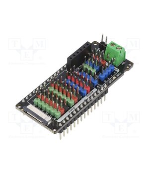 DFR0762 Module robotics: shield; expansion board; 60x25.4mm uS0JA1o6z2jLdU2wIthWfWLk-XYoHSTvsxzafnV32aI