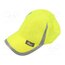 VWOT229Y High-visibility cap; adjustable,vented; Size: 56÷61mm; yellow Md2lVc6lVRqzAQ-TgvsEgV7791ucRTZ8BxfCsElKDNU