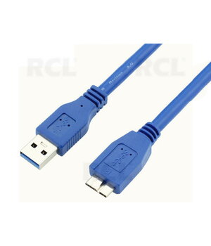 USB 3.0 A (K) <-> micro USB B (K) kabelis, 1 m, 5 Gb/s

 CKAK1673_1.jpg