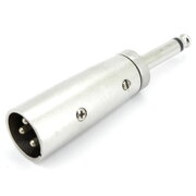 3P XLR (M) <-> ø6,3 mm MONO (M) ADAPTERIS

 CPE177.jpg