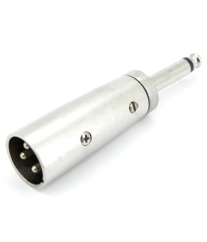 3P XLR (M) <-> ø6,3 mm MONO (M) ADAPTERIS

 CPE177.jpg