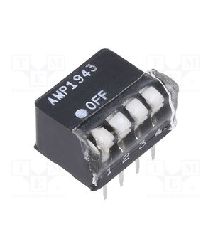 1-5435802-5 Switch: DIP-SWITCH; Poles number: 4; OFF-ON; 0.0025A/24VDC; Pos: 2 pBUwhwmIXV_tXfb1ZaOEKYk2z8zfQ_4ayyCnK1HeQb8