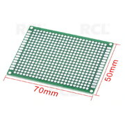 Divpusēja prototipa PCB, apkalta ar alvu, 50 x 70 mm

 IPMU0171.jpg