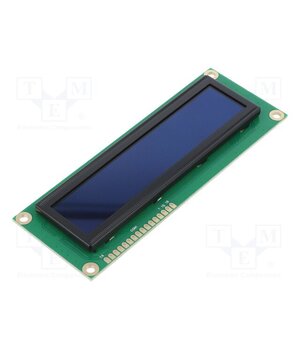 REC001602HGPP5N00100 Display: OLED; alphanumeric; 16x2; Dim: 122x44x10mm; green; PIN: 16 jYgJMvzkTZv3RM9wMoh98px1ZIsMBI0dPkP9l-hNh5Q