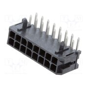 43045-1601 Connector: wire-board; socket; male; PIN: 16; Micro-Fit 3.0; THT cjWoz51GO_k1V2RYh6fDvkQeHAC2dHH5plXwjiqEYNY