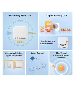 Viedais bezvadu slēdzis Sonoff E-WeLink S-MATE2

 ABESP0161+1.jpg