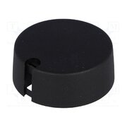 A1040639 Knob; with pointer; plastic; Øshaft: 6.35mm; Ø40x16mm; black; A10 vrQzOjo4rzzq88Pdl7Rte2S9kqUpoxVdVpiwA873Fg0