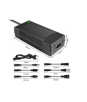 AKUMULATORA UZLĀDĒTĀJS 54,6 V DC 2 A 108 W universāls, DC spraudnis: 5,5/8/12/17 mm, GX9/16 mm

 AMK4220KU+3.jpg