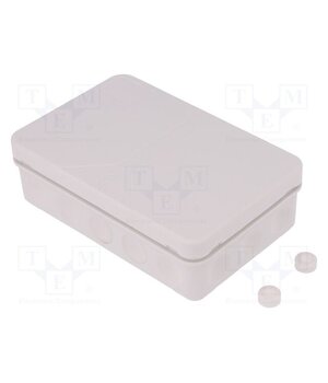 34691601 Enclosure: junction box; X: 85mm; Y: 130mm; Z: 37mm; IP55; grey; 2K RWerylCyyZZA3_nA5AR6IhA9cZNNYOfOiT1jjzc6gzk