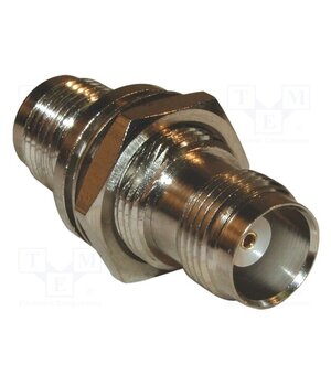 122344 Adapter; TNC female,both sides; Insulation: POM; 50Ω; brass; 11GHz mPSwUbrWd44AlwrIJDYsB4leHlGSTzCzmKrfmtQlveg