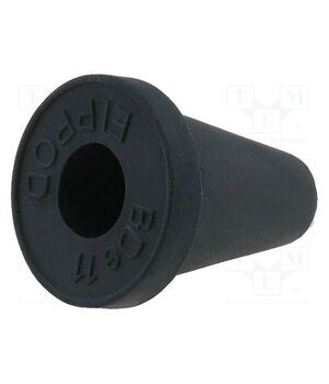BDE 11 Grommet; Ømount.hole: 16.5mm; rubber; black; Panel thick: max.2mm KxGf7yMO7jdR4DwPOZNPXpwYfNzLowqdK6d0MG559r8
