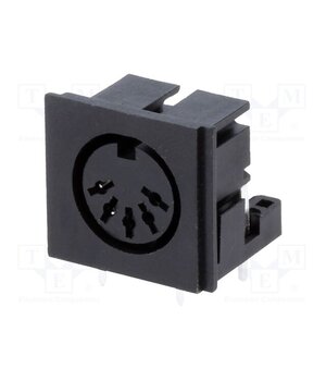 D5 (FC680805) Connector: DIN; socket; female; PIN: 5; 180°; angled 90°; THT ASdnDrnoBhlPU5WDCnUG8ZHIlRpqrGwQq7gU6t8FlXI