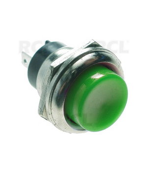 PUSH BUTTON SWITCH ON-(OFF) 4A 125VAC, 2A 250VAC, zaļš

 CPR005Z.jpg