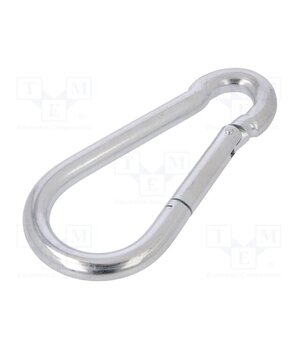 KSO12140 Carabiner; steel; for rope; L: 140mm; zinc; 12mm KhgtD3F2Huw5FuHhFYxRiDIr5vUkcd0UOuLtiYhBe4I