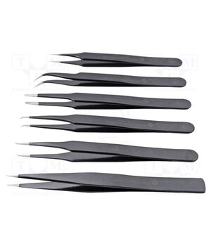 5-060-ES Tweezers-set; for precision works; ESD; 6pcs. u0ee_qP7NmfTkQ4Km6mxYA0yZ0-ohRnASwdb-Ut79vw