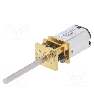 FIT0578 Motor: DC; with gearbox; 6VDC; 185mA; Shaft: D spring; 98rpm; L: 25mm DOrwdNJuG1aOzzyqphkLVZl_tRvE-m8lUJjRuFIQcvw