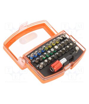 PG32A Tools set: screwdriver bits; bag; Holder: C6,3mm; 1/4"; 32pcs. 4Uqz4a27qAhtxbl0nCRff7RDHckNFCtf_ncWkt0SK9o