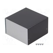 332.18 Enclosure: with panel; X: 100mm; Y: 103mm; Z: 63mm; aluminium; silver T504Bl4blinzrivKJRTEdfIr23DjqPsLS6daOIfP_GU