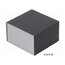 332.18 Enclosure: with panel; X: 100mm; Y: 103mm; Z: 63mm; aluminium; silver T504Bl4blinzrivKJRTEdfIr23DjqPsLS6daOIfP_GU