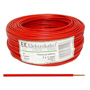 EQUIPMENT CABLE LGY 1x1mm²  red