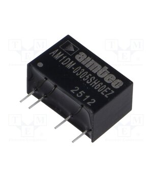 AM1DM-0305SH60EZ Converter: DC/DC; 1W; Uin: 3÷3.6VDC; Uout: 5VDC; Iout: 200mA; SIP7 TxzQ6Z_vOKCy_vRV4hbyWNnl6j3tMUONekeIfugbftQ