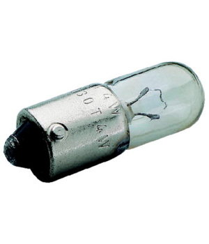 LAMP automašīnai 12V 1,2W BA9S, ø10x28mm

 VLA12BA9_X.jpg