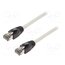 CQ8022S Patch cord; RJ45 plug,both sides; S/FTP; Cat 8.1; stranded; Cu POWLvH-PJBO26FvVPaHS37MopDXWuQUqvkRGn2qcCyo
