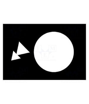 ZB2BY2918 Label; black; Button marking: arrows; control cassette; 30x40mm KVCXD_WOGkq8VQ3UgSusBt5lCzU1ntJY5Bxxz8JWdy4