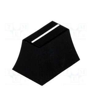 CS2 TYPE B BLACK Knob; slider; black; 20x14x13mm; Width shaft 3/4mm; plastic GxeVDqQPlrNQGanb8t-lMefiOgBU2WrgM05SpjoUC0k