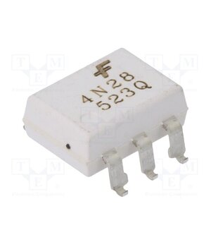 4N28SM Optocoupler; SMD; Ch: 1; OUT: transistor; Uinsul: 7.5kV; Uce: 30V XBCCAIu__LWm_yveewg5CEHvMZAqal3r2eXSx3eTO4I