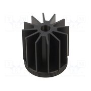 ATSEU-077D-C2-R0 Heatsink; LED; W: 45mm; H: 38mm; black; Shape: round; STAR LED P41duA7kTqdrx9FsRt0WesdBPozTHCpGsygMcAbDtgc