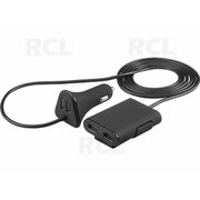 AUTO USB LĀDĒTĀJS, maksimālais strāvas stiprums 9,6 A, četri planšetdatori/viedtālruņi, pieslēdzams pie cigarešu aizsmēķētāja

 AIMUNI10.jpg